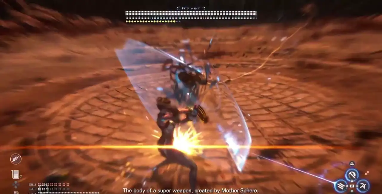 Stellar Blade Raven combo string read screenshot