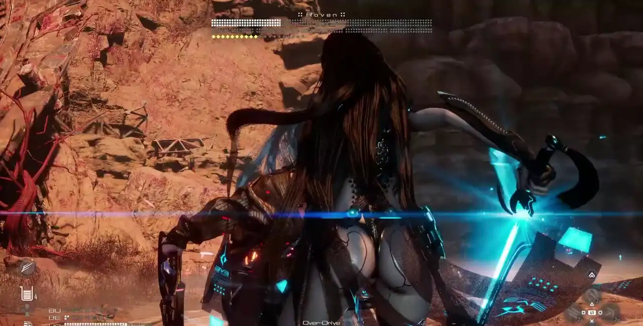 Stellar Blade Raven punish window screenshot