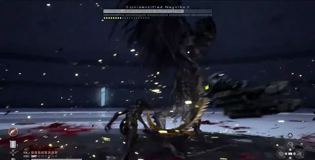Stellar Blade Unidentified Naytiba chain read screenshot