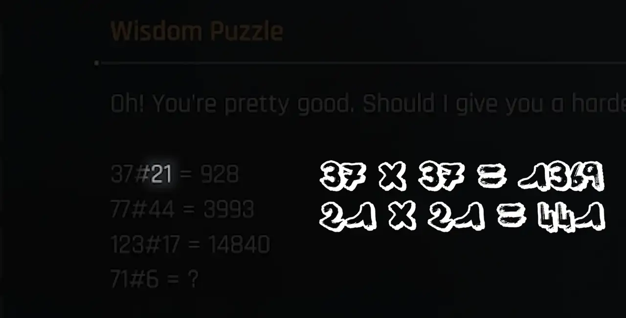 Stellar Blade Wisdom Puzzle Solution