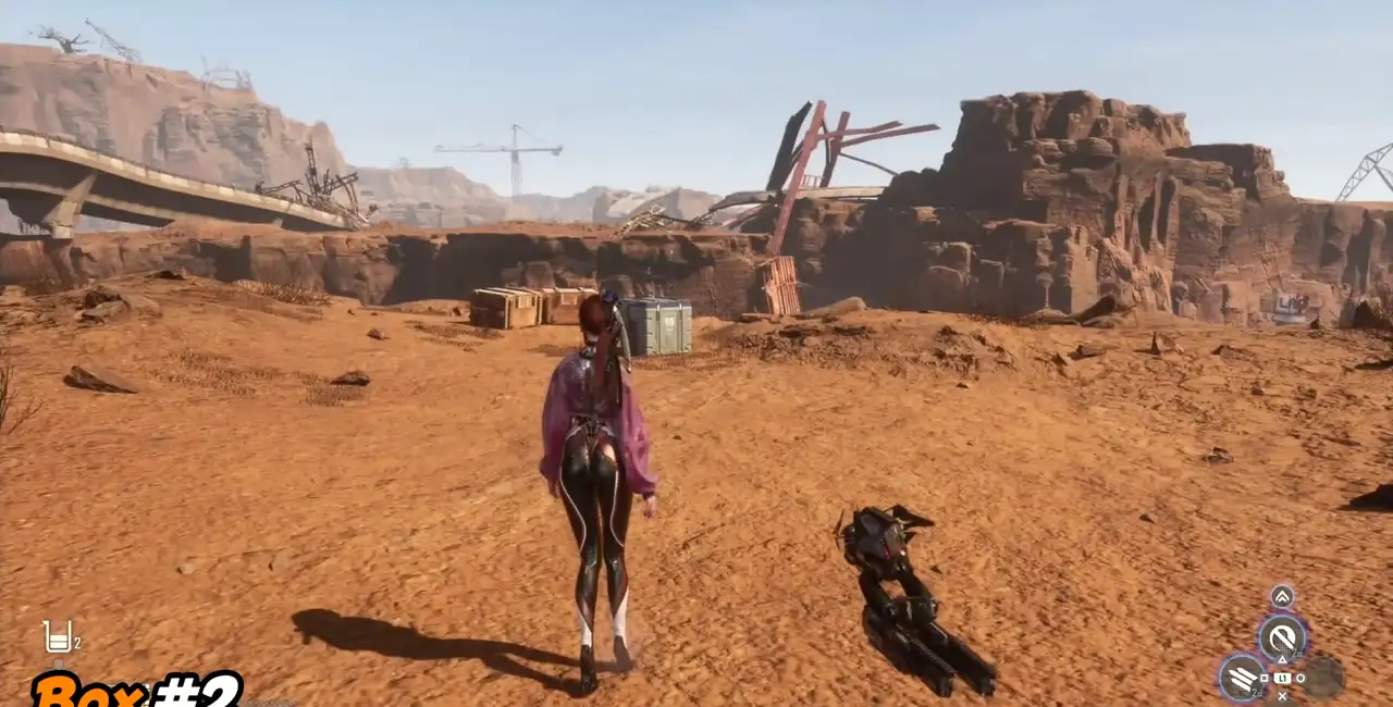 Stellar Blade Wasteland collectible route screenshot